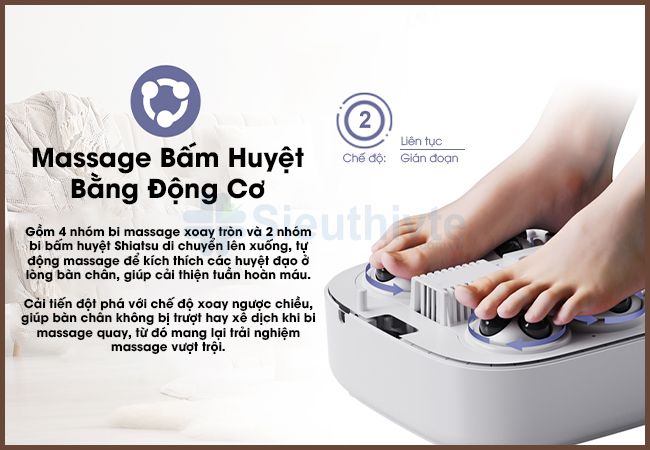 Bồn massage chân bấm huyệt gấp gọn KASJ D5 - Hình 5