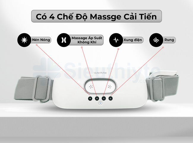 4 chế độ massage