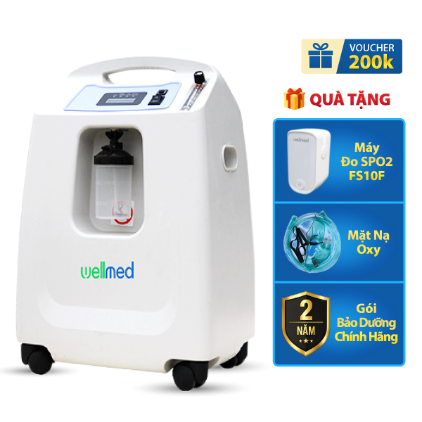 Máy Tạo Oxy 5 lít Wellmed DO2-5A Series - Có xông mũi