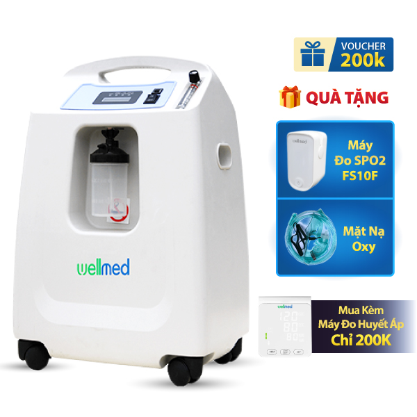 Máy Tạo Oxy 5 lít Wellmed DO2-5A Series - Có xông mũi