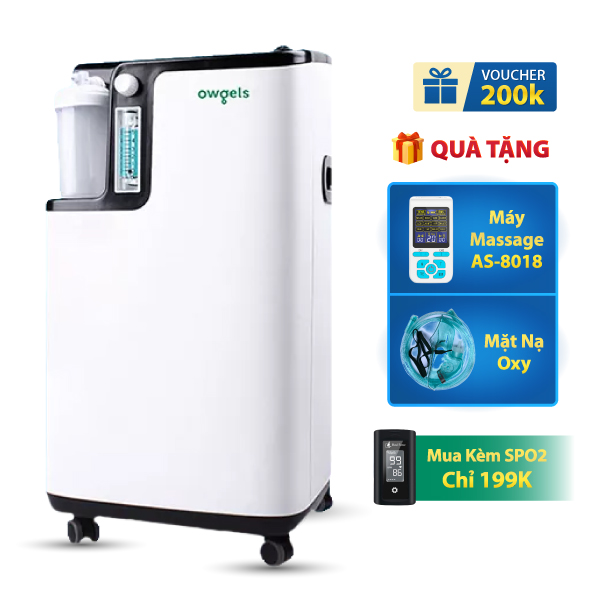 Máy tạo oxy 5 lít Owgels OZ-5-01TW0 - Có Xông Mũi