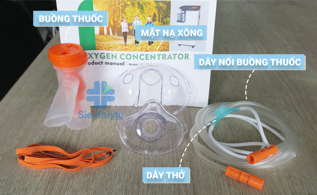 Phụ kiện của máy tạo oxy Owgels OZ-5-01TW0