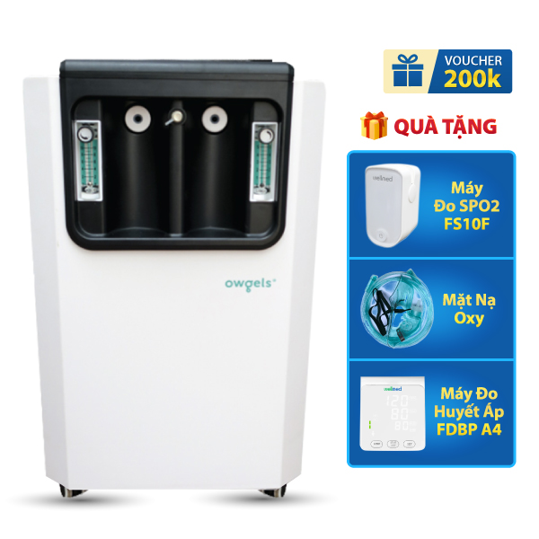 Máy Tạo Oxy 10 Lít Owgels OZ-5-01GW0 - Có xông mũi