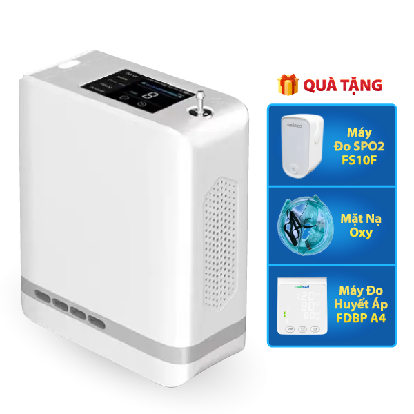 Máy tạo oxy mini xách tay Dynmed POC5