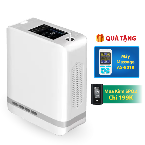 Máy tạo oxy mini xách tay Dynmed POC5