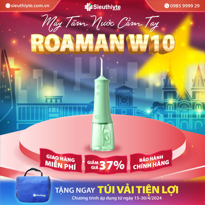 Máy tăm nước cầm tay ROAMAN W10