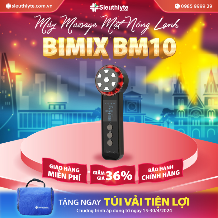 Máy massage mặt nóng lạnh Bimix BM10