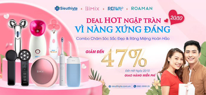 Mừng Ngày Phụ Nữ Việt Nam 20/10 - Deal Hot Ngập Tràn - Vì Nàng Xứng Đáng