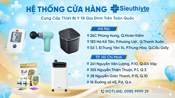Danh sách Hệ thống cửa hàng của Siêu Thị Y Tế