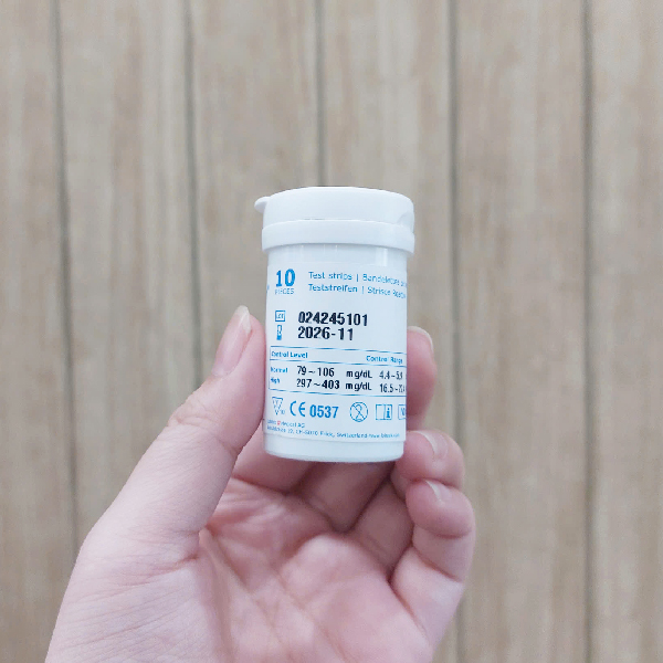 Que thử đường huyết máy đo Sapphire Plus (10 que)