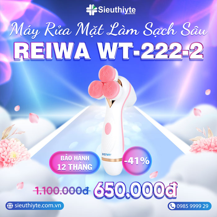 Máy Rửa Mặt Reiwa WT-222