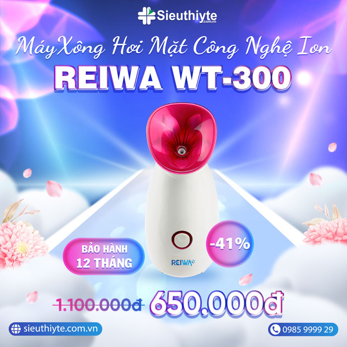 Máy Xông Hơi Mặt Reiwa WT-300