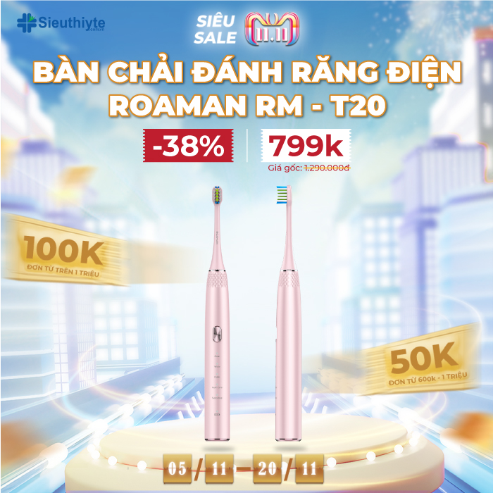 Bàn chải điện ROAMAN RM - T20 