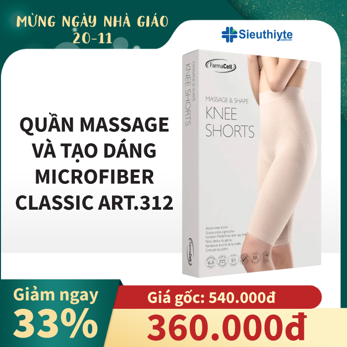 Quần massage và tạo dáng Microfiber Classic Art.312