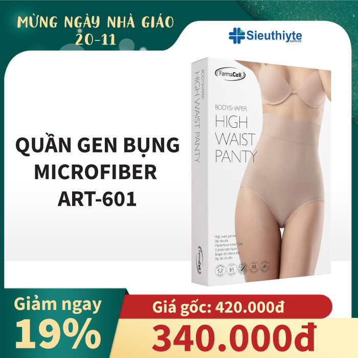 Quần gen bụng Microfiber Art.601