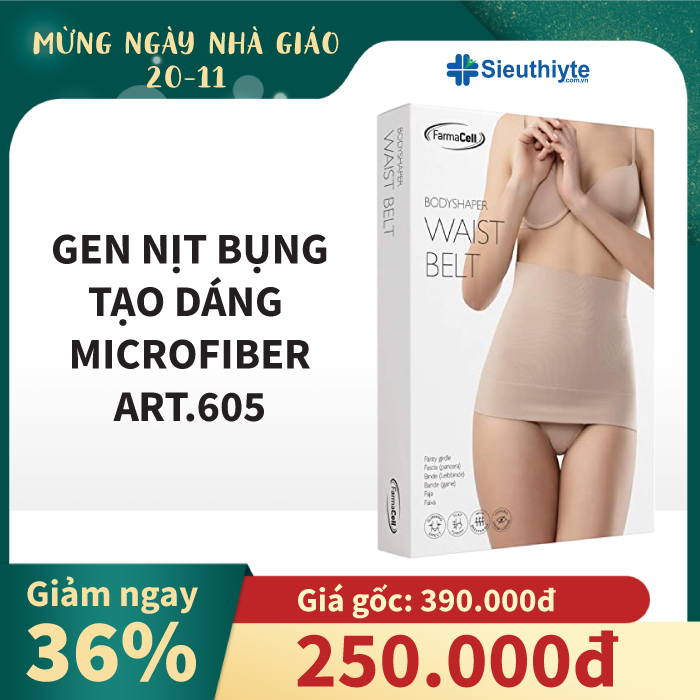 Gen nịt bụng tạo dáng Microfiber Art.605