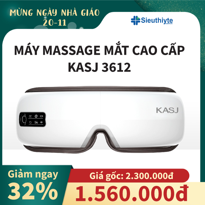 Máy massage mắt cao cấp KASJ 3612