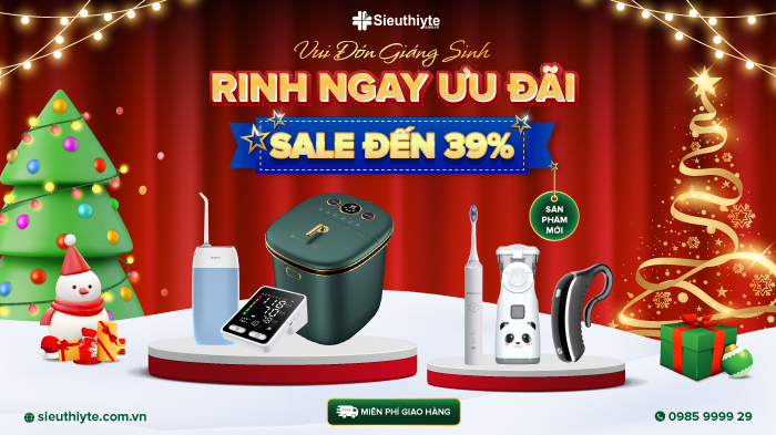 Vui Đón Giáng Sinh - Rinh Ngay Ưu Đãi! Top 7 Sản Phẩm Mới Siêu Hot Giảm Đến 39%