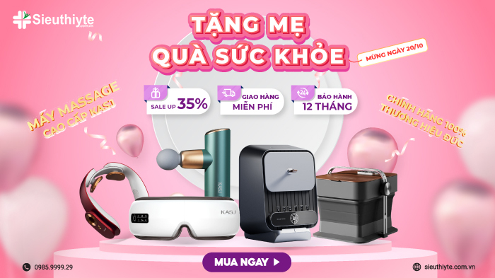 Tặng Mẹ Quà Sức Khỏe, 20/10 Trọn Niềm Vui!