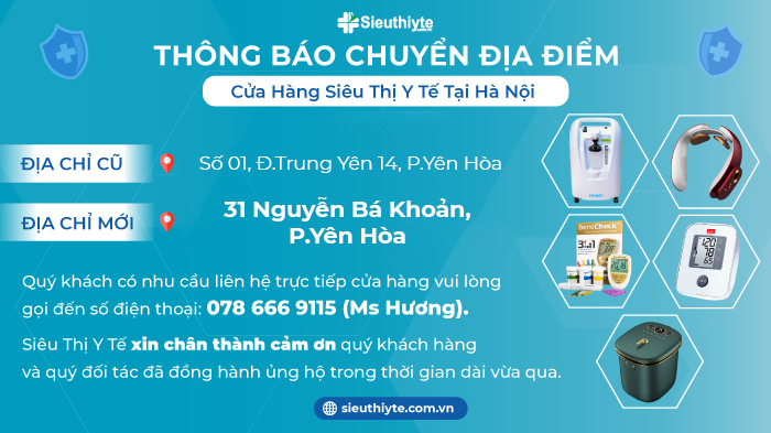 Thông Báo Chuyển Địa Điểm Cửa Hàng Siêu Thị Y Yế Tại Hà Nội