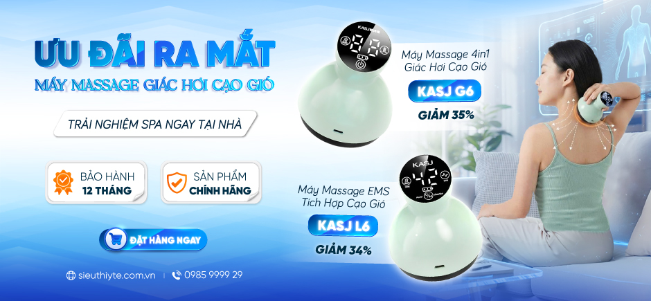 Ưu Đãi Ra Mắt Sản Phẩm Mới Máy Massage Cạo Gió