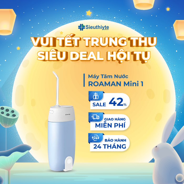 Máy tăm nước cầm tay ROAMAN Mini 1