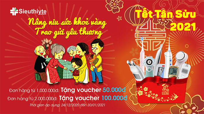CHƯƠNG TRÌNH KHUYẾN MÃI MỪNG NĂM MỚI 2021