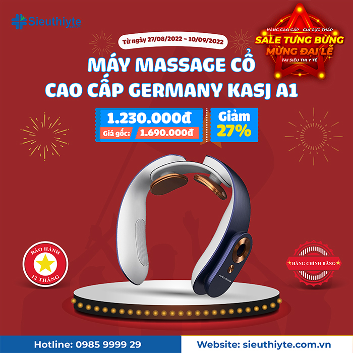 Máy massage cổ cao cấp Germany KASJ A1