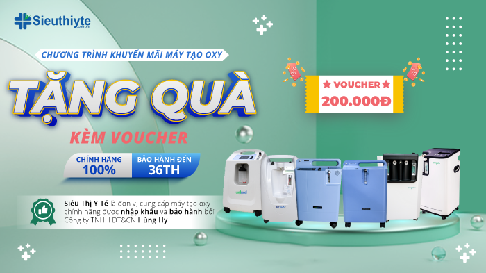 Siêu Thị Y Tế Cam Kết Cung Cấp Máy Tạo Oxy Chính Hãng 100%, Bảo Hành Lên Đến 36 Tháng