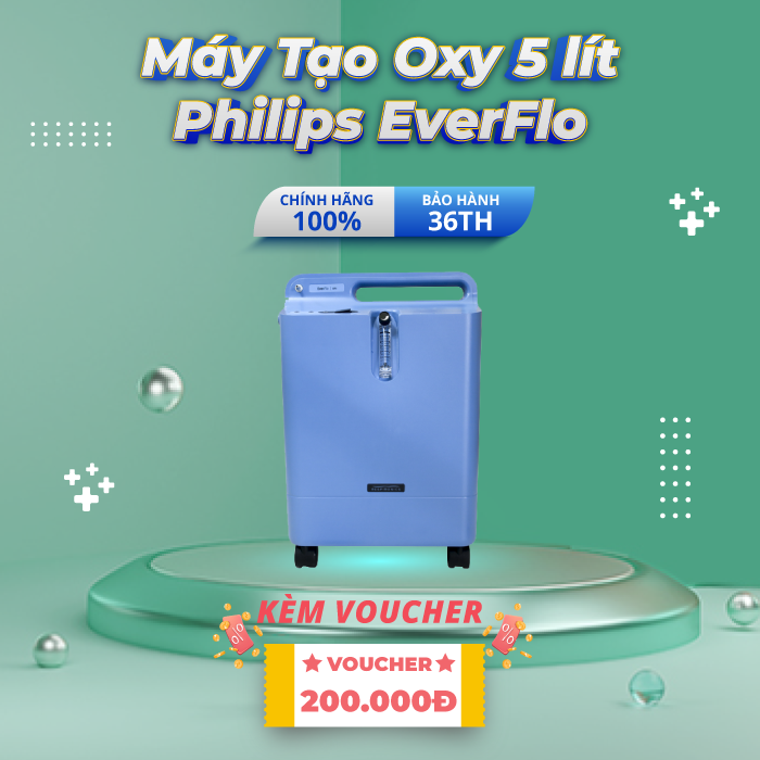 Mua Ngay Máy tạo oxy 5 lít Philips EverFlo