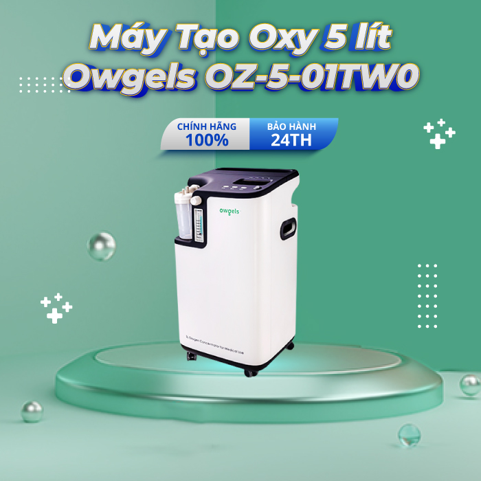 Mua Ngay Máy tạo oxy 5 lít Owgels OZ-5-01TW0 - Có Xông Mũi