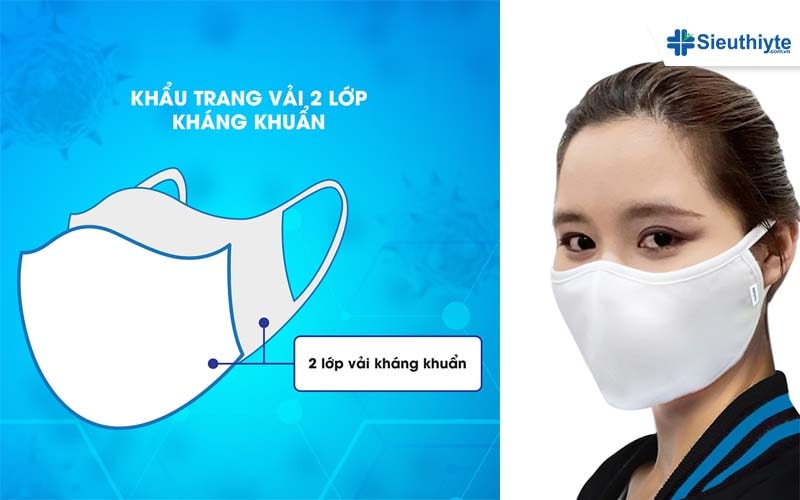 Nên đeo khẩu trang vải kháng khuẩn hay khẩu trang y tế?