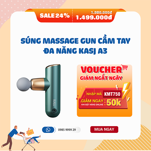 sung massage gun cam tay da nang kasj a3 noi dung voucher kmt750