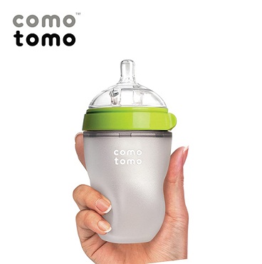 Bình sữa Silicone Comotomo 250ml – màu xanh