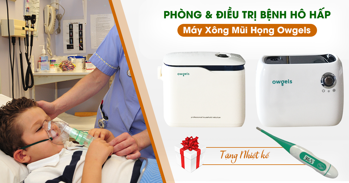 Máy xông mũi họng cho mùa “nắng mưa thất thường”
