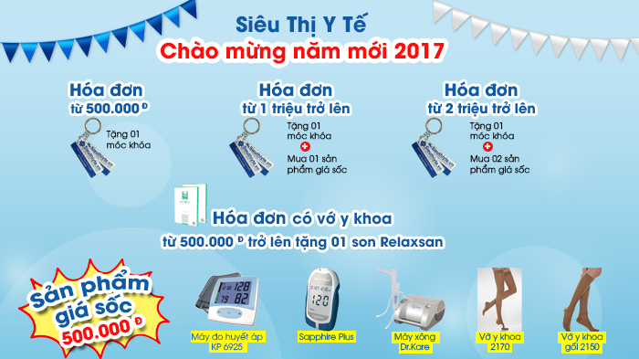 Chương trình khuyến mãi đặc biệt chào 2017