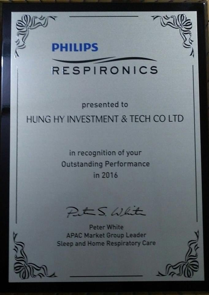 Hung Hy được Philips công nhận là đơn vị nhập khẩu và phân phối xuất sắc năm 2016