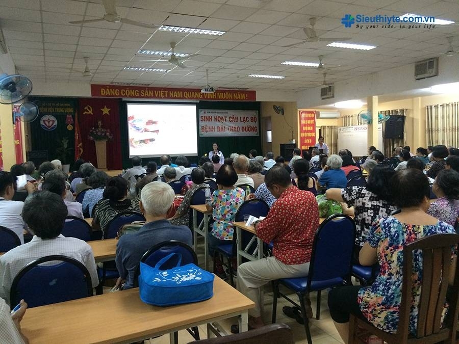 Hùng Hy đồng hành cùng CLB Đái Tháo Đường BV Trưng Vương