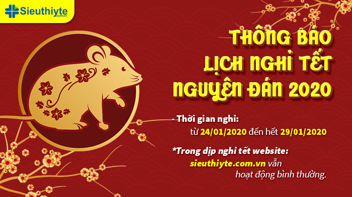 THÔNG BÁO LỊCH NGHỈ TẾT ÂM LỊCH 2020